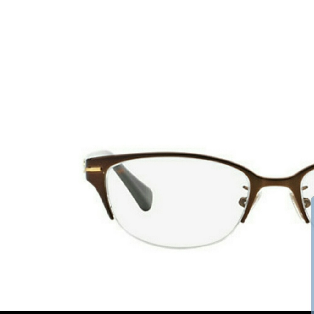 Coach Jackie FRAME ONLY Dark Satin/Dark Tortoise - Picture 2 of 7